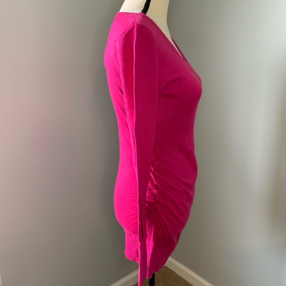Pink lightweight maternity sweater - Picture 3 of 8